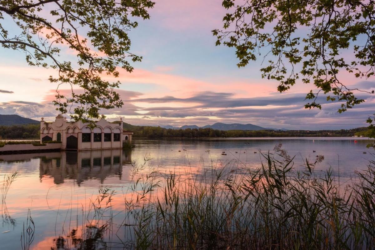 Camping Bungalow El Llac De Banyoles Porqueres Екстер'єр фото